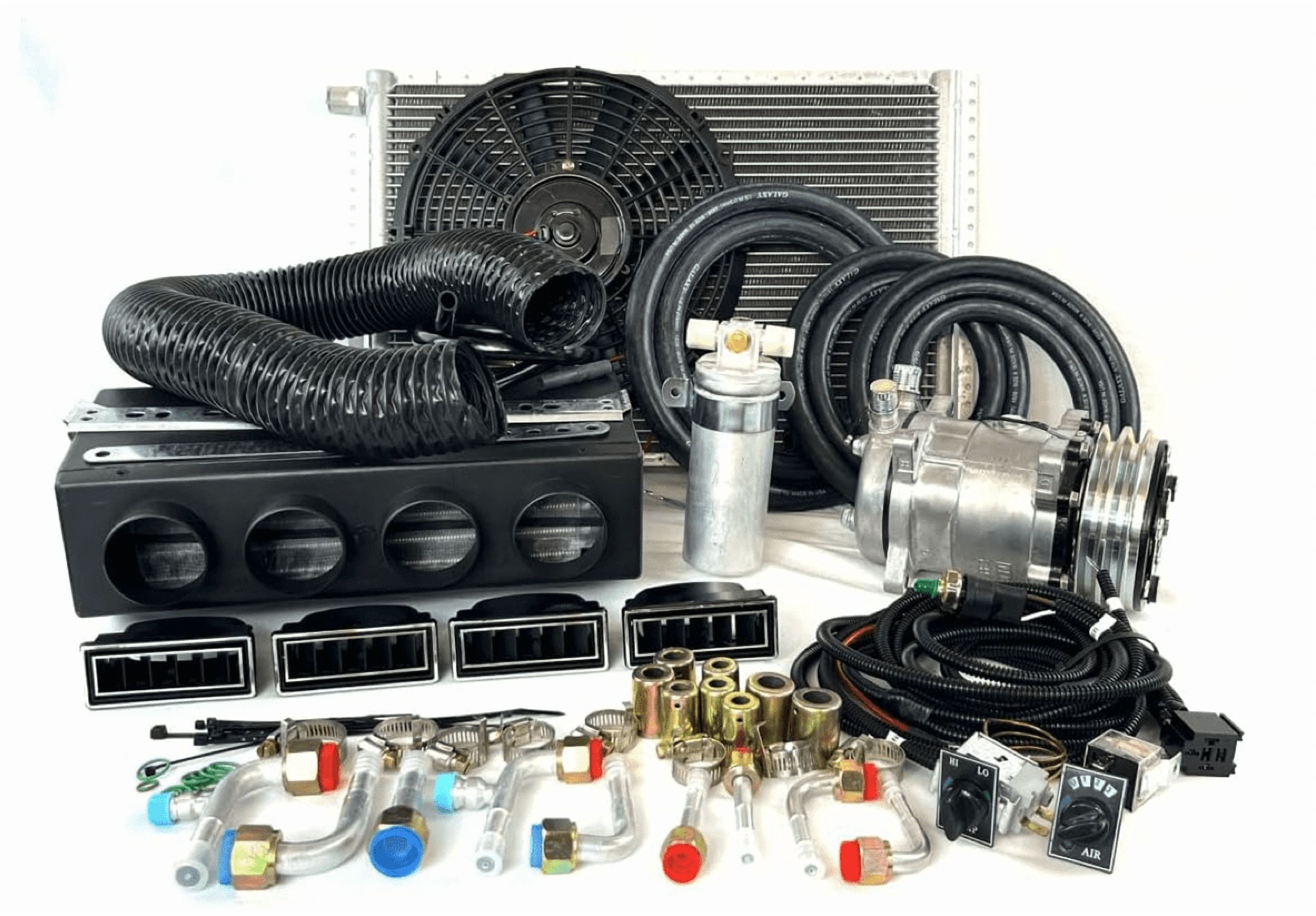 NEW A/C-KIT UNDER DASH EVAPORATOR COMPRESSOR 404 HEAT & COOL DDCL ...