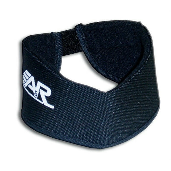 NEW A&R Ice Hockey Neck Throat Guard Soft Protection Child, Junior, Senior Black