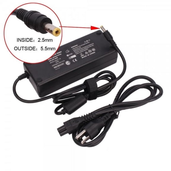 NEW AC Battery Charger for Compaq Presario R3030US R3150 R3241EA R3360US rx3417 ppp017h +Cable Cord