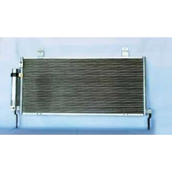 OEM Grade A/C Condenser with Receiver Drier Compatible with 2004-2012 Mitsubishi Galant 2.4L I4 MIVEC 3.8L V6 SOHC DE ES LS GTS SE FE Ralliart Sport Sedan MR958343 MI3030173