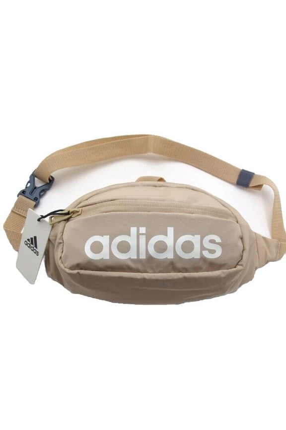 NEW ADIDAS Core Waist Nylon Polyester Pack Belt/Fanny Bag Magic Beige/Off White