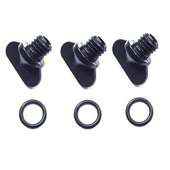 NEW AFTERMARKET Water Drain Plug Screw Kit for Mercruiser Exhaust Manifold Manifold Engine Block 22-806608A02 22-806608A1 THREE PACK