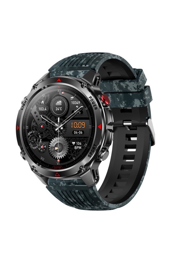 NEW AIEK HT37 Outdoors Military GPS Sports SmartWatch Men RIDE Run GPS tracker Swim 3ATM Compass Altimeter Fitness Tracker Smartwacth