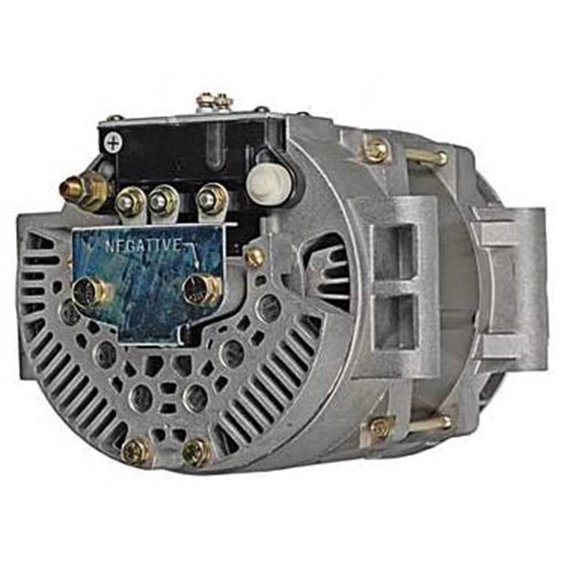 New 270A ER/EF High-Output Alternator Compatible with Fire Truck EMS Armored Vehicle Coach RV Motorhome 12V External Regulator External Fan High Temperature Rated 4957AAH A0014957AAH