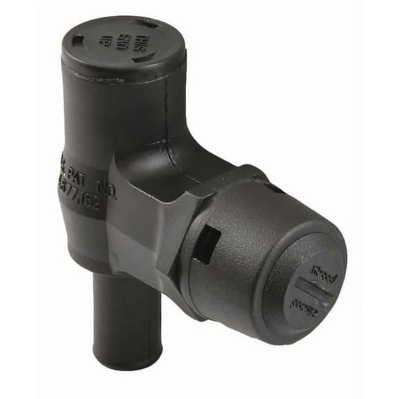 NEW ATTWOOD MARINE 90 DEG FL TANK VENT W/BLK CAP ATT 16701