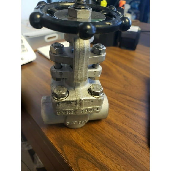 NEW AVF 3/4" #800 GATE VALVE BODY F316-L, BVSC, BVRX