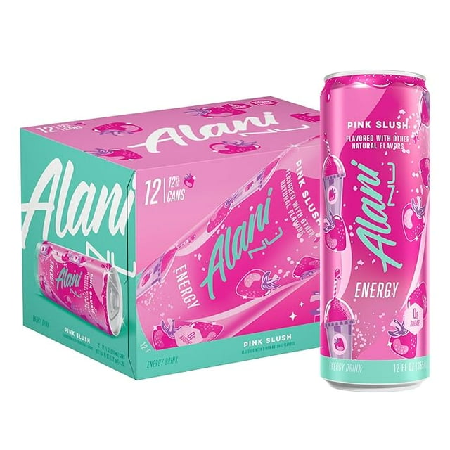 NEW Alani Nu Pink Slush Sugar-Free Energy Drink, 12oz cans - by Paris ...