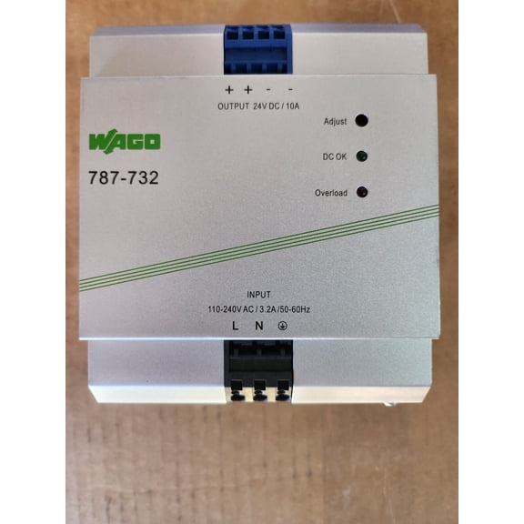787-732 Industrial Switched-mode Power Supply 24V DC 10A 240W, for Industrial Automation & PLC System Power Supply