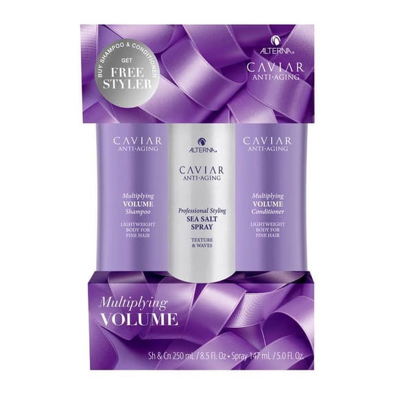 NEW Alterna CAVIAR Anti-Aging Multiplying Volume Trio