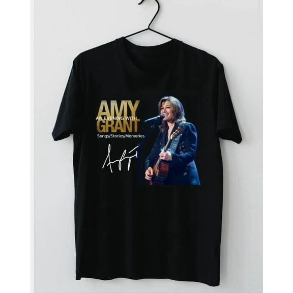 NEW Amy Grant Tour 2025 T Shirt Black All Size