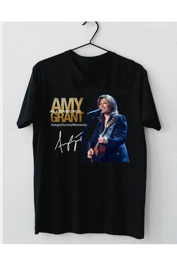 NEW Amy Grant Tour 2025 T Shirt Black All Size