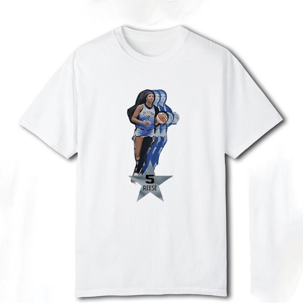 NEW!! Angel Reese WNBA Team All Star 2024 Graphic shirt