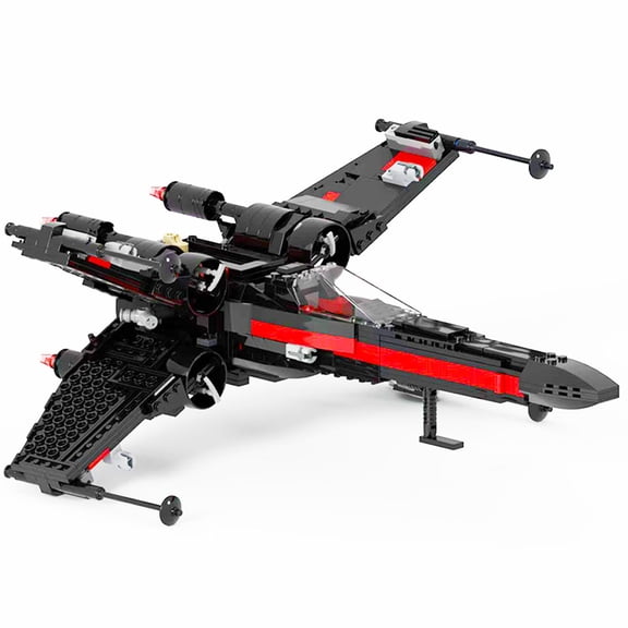 NEW Assemble Customized MOC X-wing Military Corps Set Model Building Blocks Space Fighter Action  Festival Party Gifts