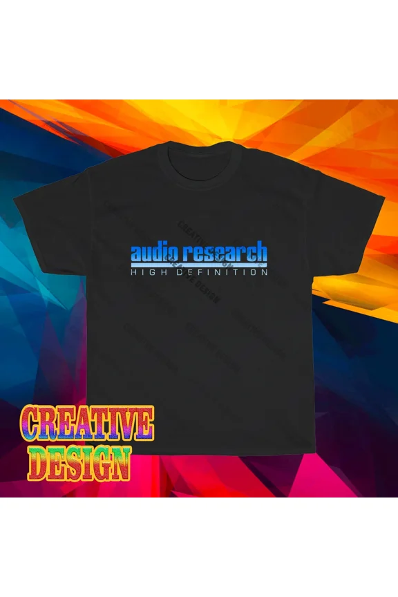NEW! Audio Research High Definition Logo Long Sleeve T-Shirt Funny Size S to 5XL