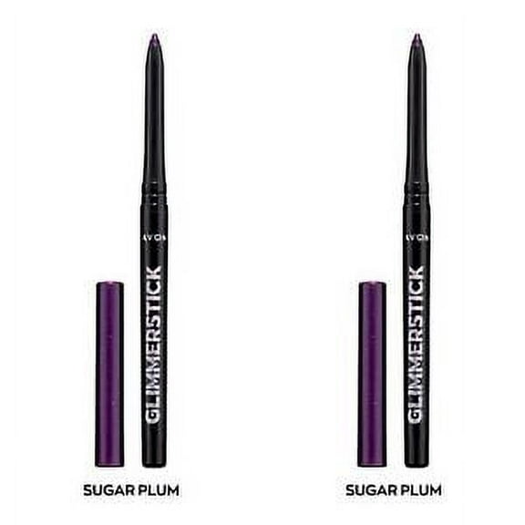 NEW Avon Glimmerstick Retractable Diamonds Eyeliner - SUGAR PLUM 0.35g/ SET OF 2