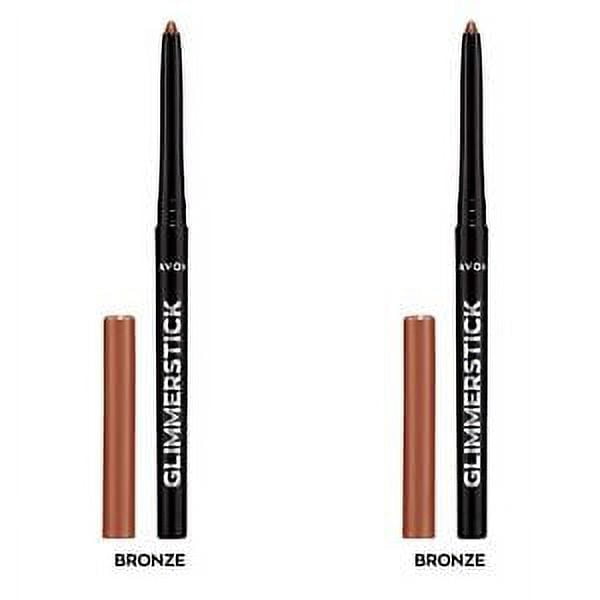 NEW Avon Glimmerstick Retractable Eyeliner - FOREST GREEN 0.28 g / Set of 2