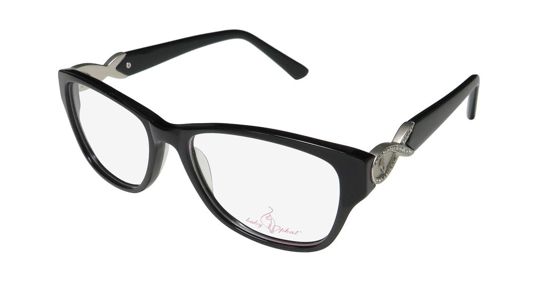NEW BABY PHAT BV266 WOMENS/LADIES DESIGNER FULLRIM BLACK FRAME DEMO