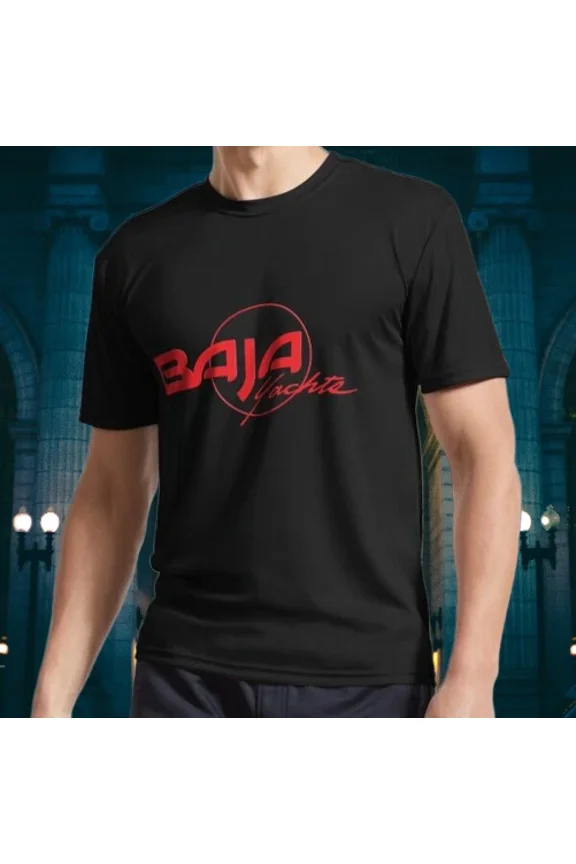 NEW! BAJA YACHTS Logo Long Sleeve T-Shirt Funny Size S to 5XL