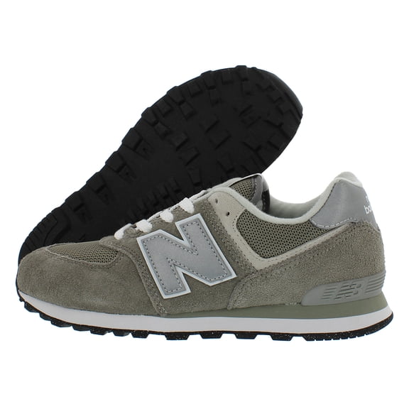 New Balance 574 Core Sneakers in Grey/White | Youth (GS) Low-Top - 4.5