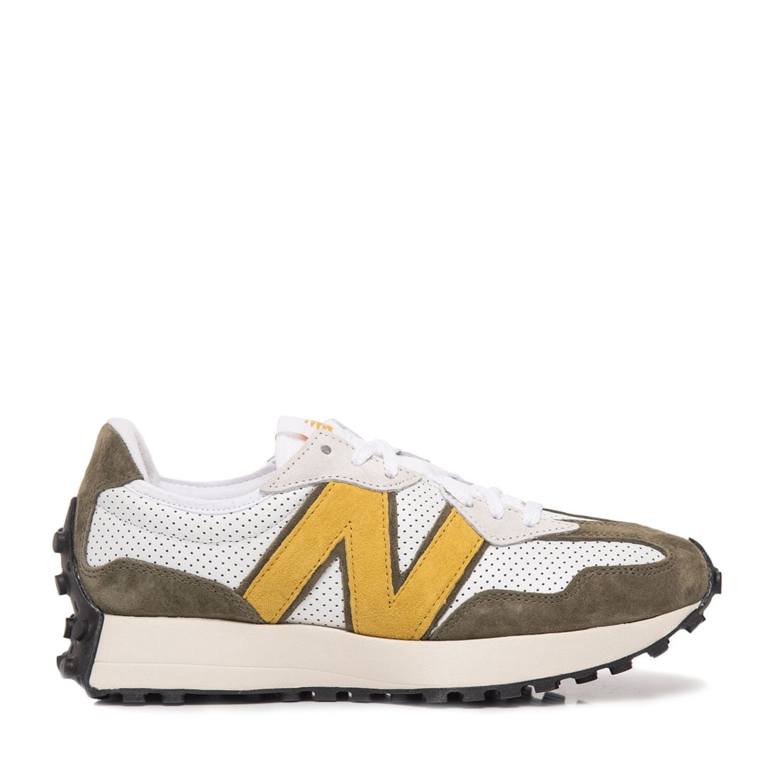 NEW BALANCE Male Adult Men 8 MS327PO White/Natural Indigo