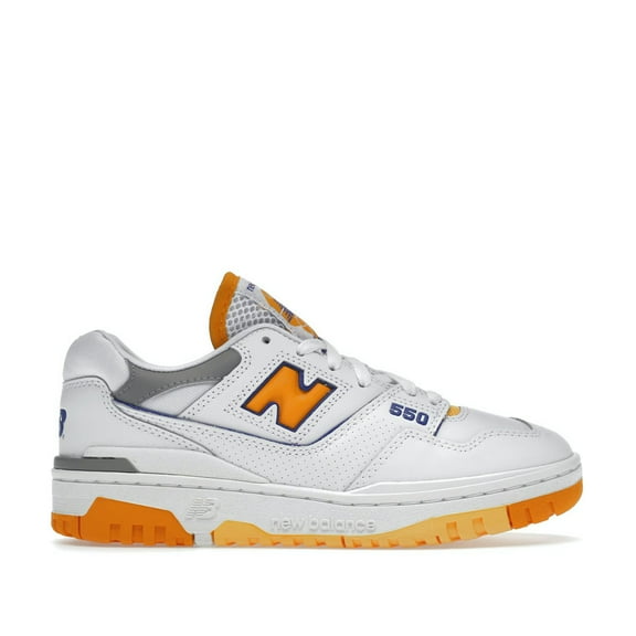 NEW BALANCE Male Adult Men 9 BB550WTO White/Orange/White