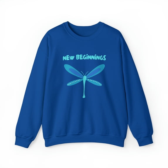 NEW BEGINNINGS - Unisex Heavy Blend Crewneck Sweatshirt