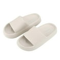 thumbnail image 1 of NEW!!【BEST-1】Pillow Slippers Non Slip Quick Drying Shower Slides Bathroom Sandals | Ultra Cushion New Version Women Girl Shoe Flipflop Footwear Walking Shoes Comfort Decor Dance, 1 of 10
