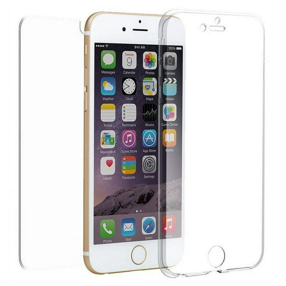 NEW BEYOND CELL TRI-MAX TRANSPARENT CLEAR CASE SCREEN GUARD PROTECTOR TPU SLIM COVER FOR APPLE iPHONE 6 PLUS (5.5")