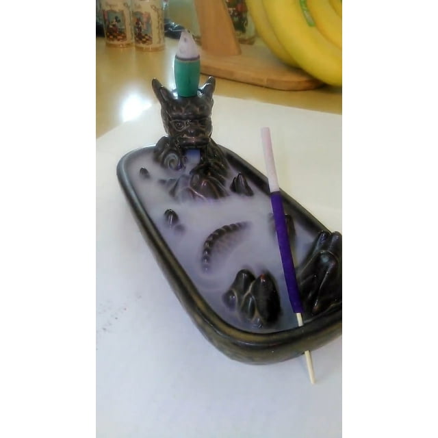 NEW BIG LARGE BACKFLOW INCENSE CONES BURNER MIX YOUR SCENTS HOW YOU