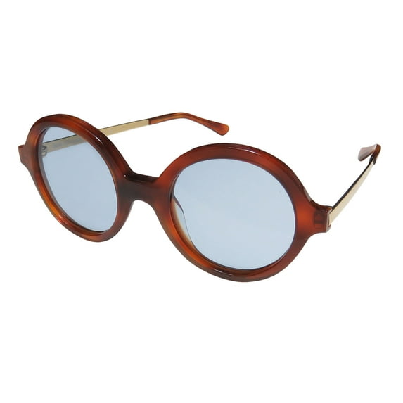 NEW BOB SDRUNK BUBU WOMENS/LADIES DESIGNER FULL-RIM GRADIENT DARK CARAMEL / GOLD AUTHENTIC DESIGNER MUST HAVE HIP FRAME TRANSPARENT GREY LENSES 45-25-145 SUNGLASSES/EYEWEAR