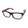 thumbnail image 1 of NEW BOBBI BROWN THE BOBBI WOMENS/LADIES RECTANGULAR FULL-RIM BLACK / RED HANDMADE PREMIUM ACETATE WOMENS FRAME DEMO LENSES 54-16-135 EYEGLASSES/SPECTACLES, 1 of 9