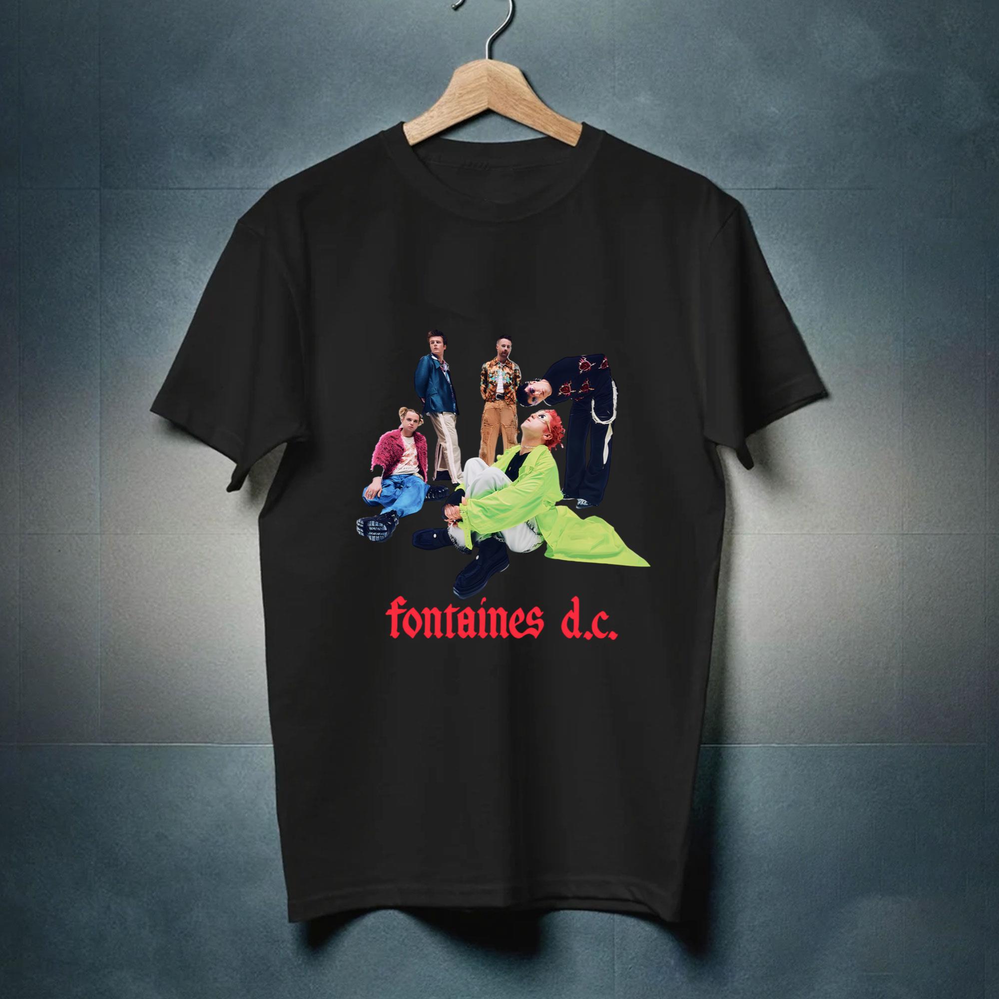 NEW BRAND Fontaines DC 2024 Tour Shirt, Fontaines DC Band Fan Shirt