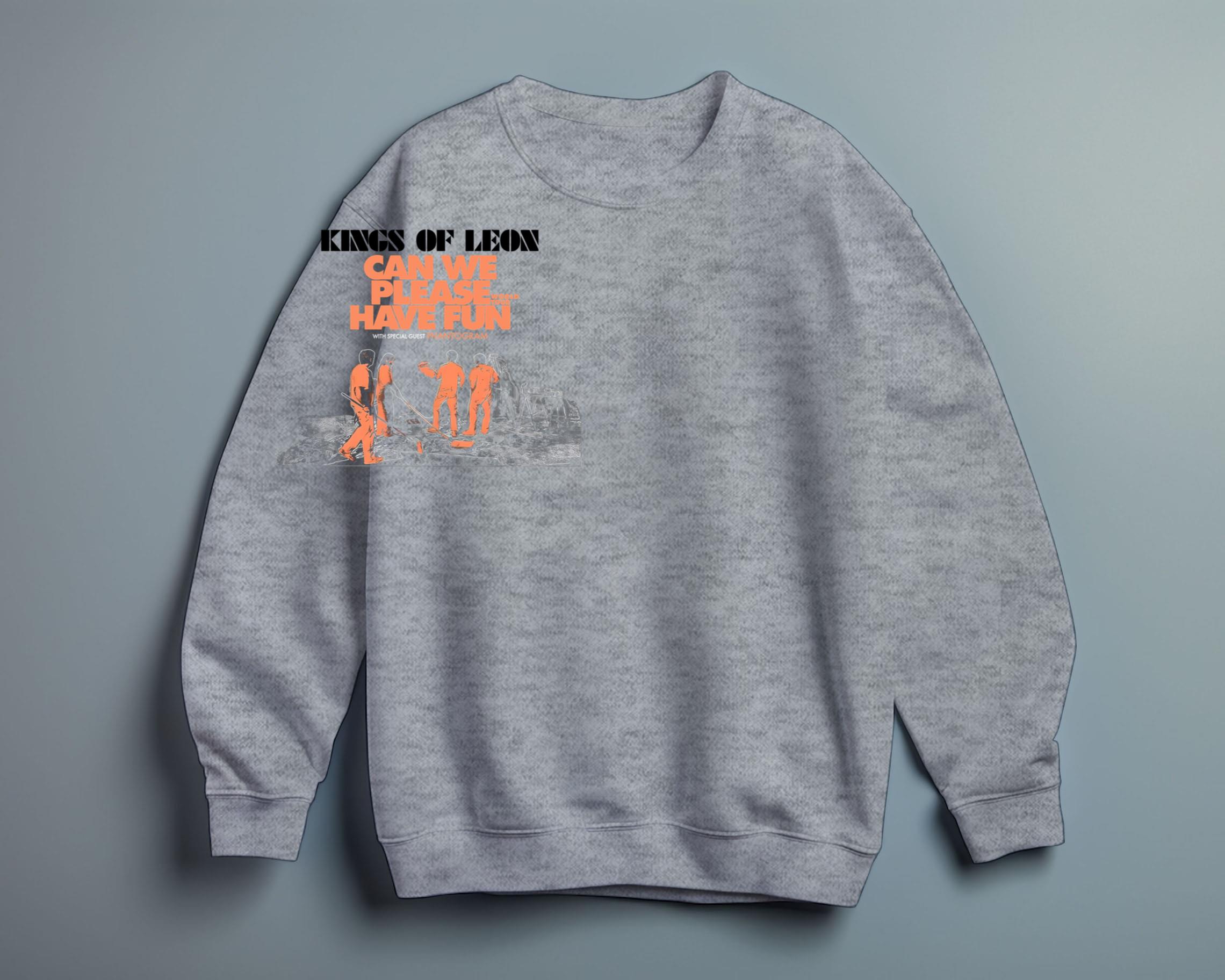 NEW BRAND Kings Of Leon Can We Please Have Fun US Tour 2024 Shirt