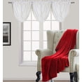 thumbnail image 1 of Red 1pc Versatil Small Throw Solid Super Soft Blanket 50"W X 60"L, 1 of 4
