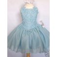 thumbnail image 1 of NEW Baby Girl National Pageant Wedding Formal Party Dress Aqua Blue 5-7years old, 1 of 7