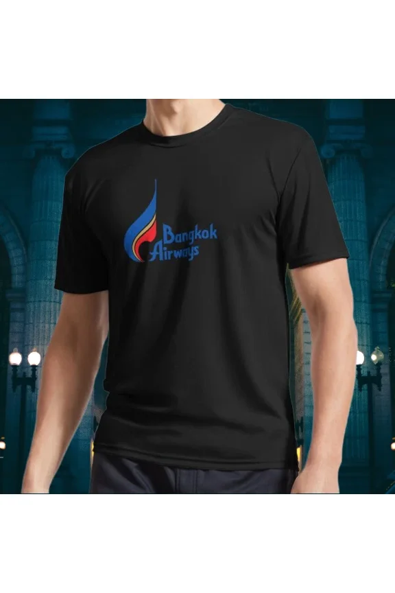 NEW! Bangkok Airways Logo Long Sleeve T-Shirt Funny Size S to 5XL
