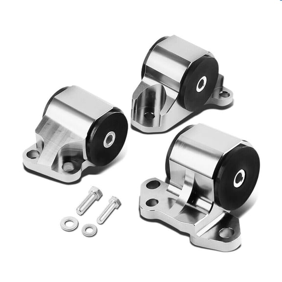 NEW Billet Engine Mount Kit 2 Bolt Swap Motor For EG EH DC D15 D16 B16 B18