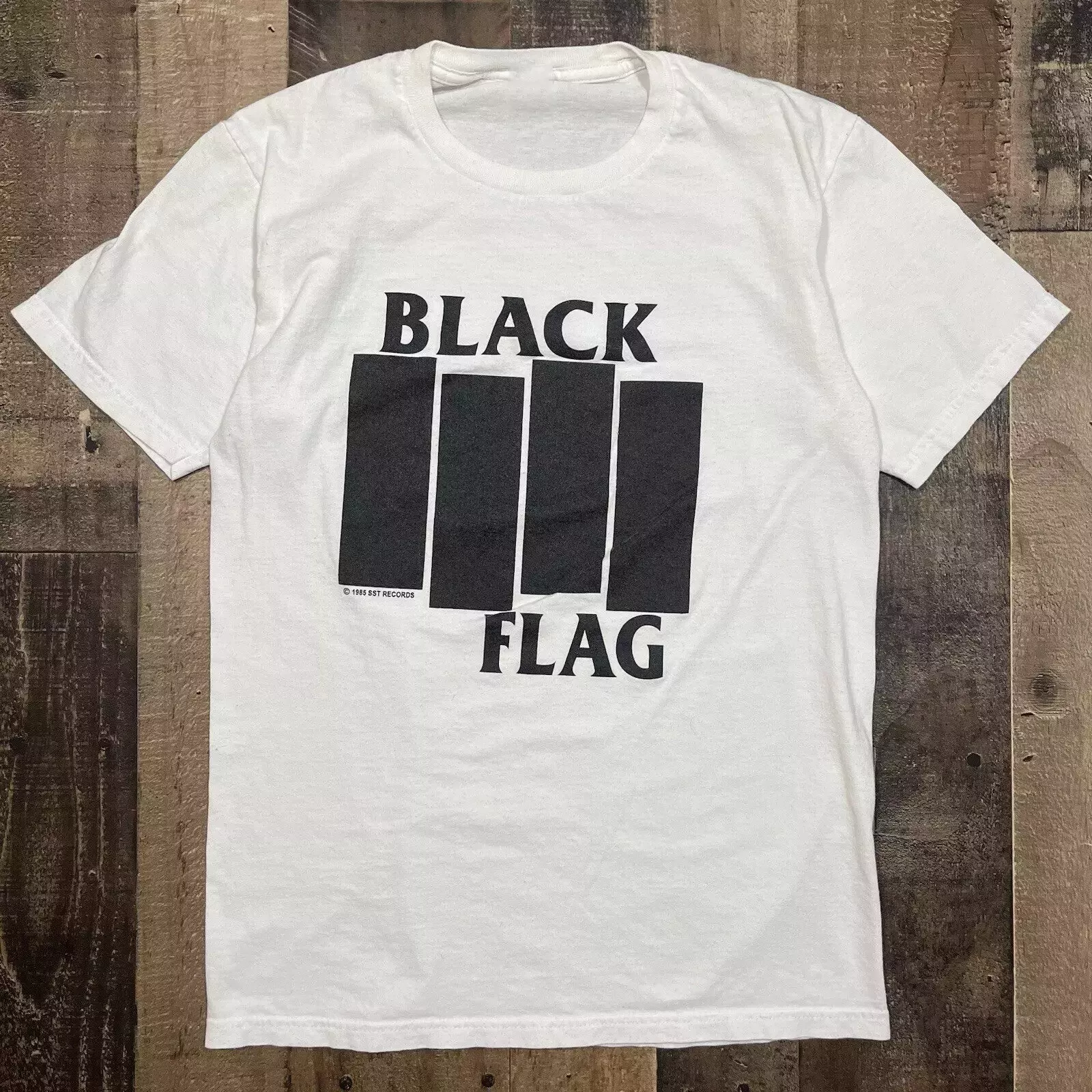 NEW Black Flag California Punk Rock Band Unisex Shirt White Unisex ...