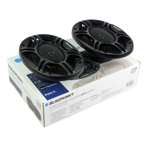 NEW Blaupunkt GTX406PRO 4x6" 4-Way Car Speakers 240W Peak Power