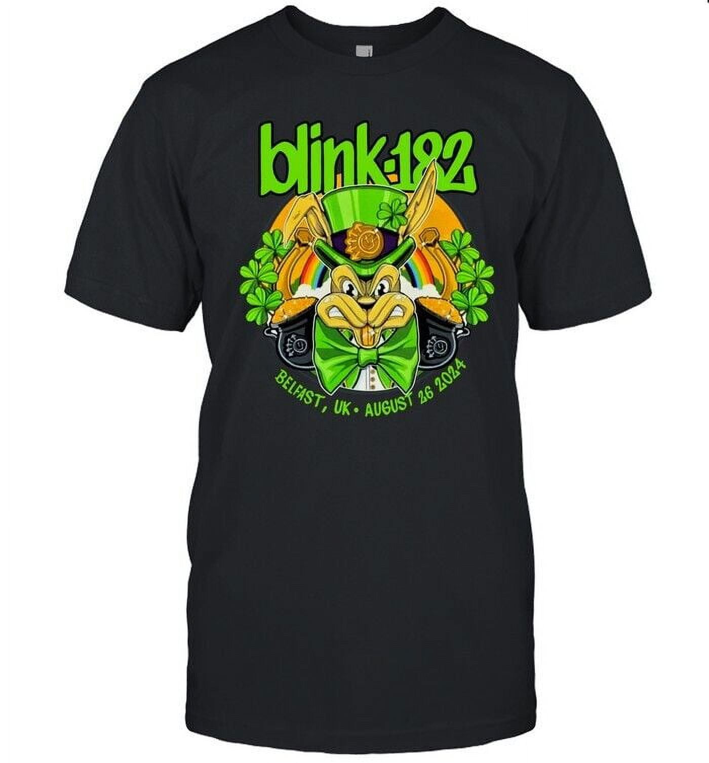 NEW Blink182 The SSE Arena Belfast UK August 26 2024 Tour Shirt