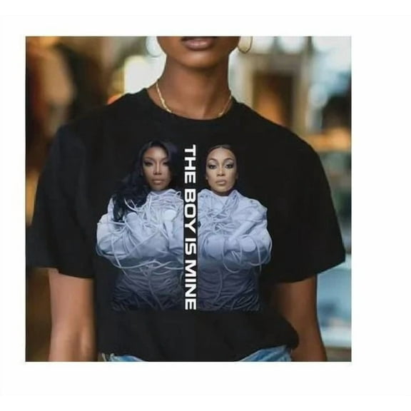 NEW Brandy And Monica - The Boy Is Mine Black Unisex Shirt HRU546
