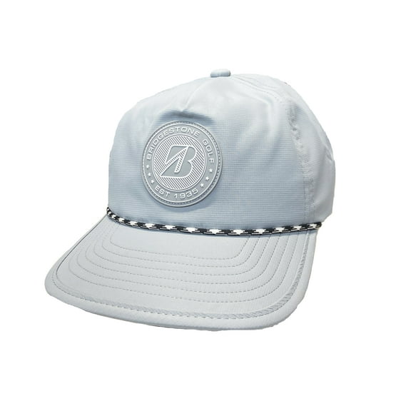 NEW Bridgestone Crusher Gray Adjustable Snapback Golf Hat/Cap