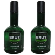 NEW Brut Splash On Lotion 7 Ounces 2 Pack
