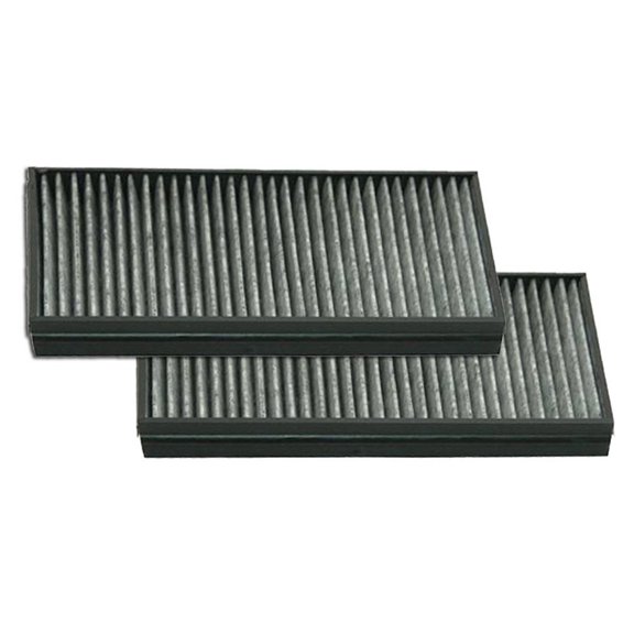 OEM Grade Activated Carbon Cabin Air Filter 2-Pack Compatible with 2009-2019 BMW 5 6 7 Series F10 F01 M5 M6 Alpina B7 Rolls-Royce Ghost Wraith Under Hood 64119163329 64119272642