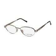 NEW CERRUTI 1881 C1206 WOMENS/LADIES DESIGNER FULL-RIM GOLD / SILVER FRAME DEMO LENSES 51-16-130 EYEGLASSES/GLASSES