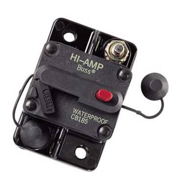 NEW COOPER BUSSMAN CIRCUIT BREAKER COMPATIBLE WITH 0-48VDC 60 AMP MANUAL TYPE III CB185-60