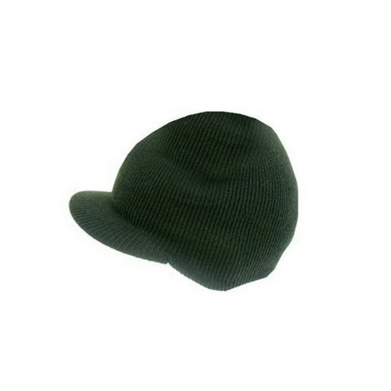 Olive green skull cap sales