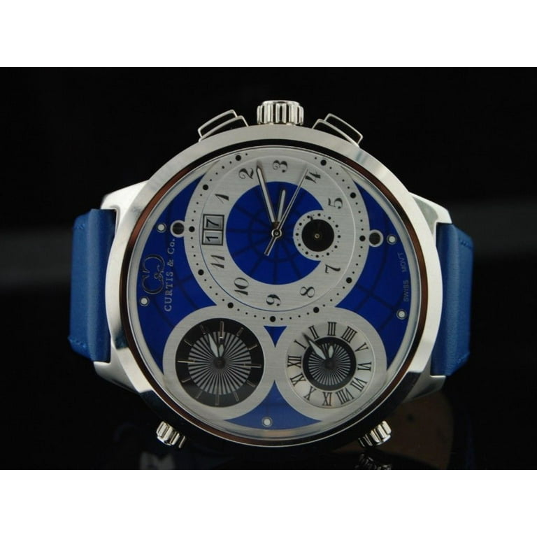 NEW CURTIS & CO BIG TIME WORLD 4 TM ZN WATCH JOE RODEO NEW CURTIS & CO BIG TIME WORLD 4 TM ZN WATCH JOE RODEO