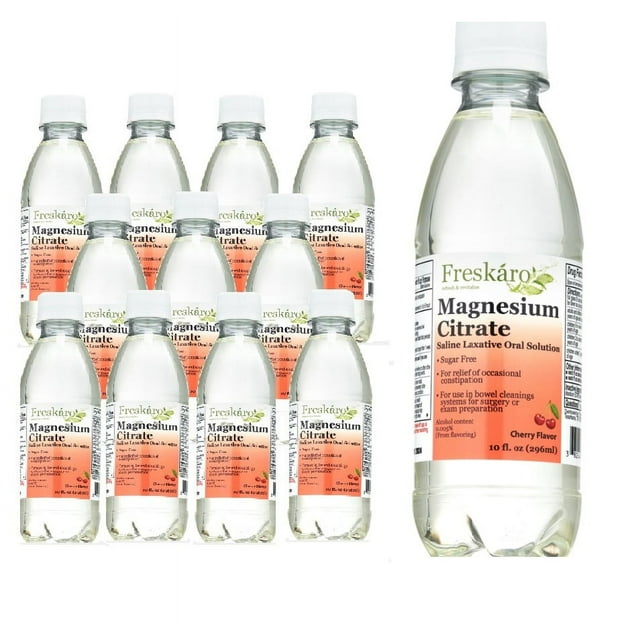 NEW! CVS / Freskaro Magnesium Citrate Oral Solution, Saline Laxative