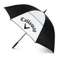 thumbnail image 1 of Callaway 2015 Clean Logo Umbrella (Black/White, 60", Double Canopy) NEW, 1 of 3